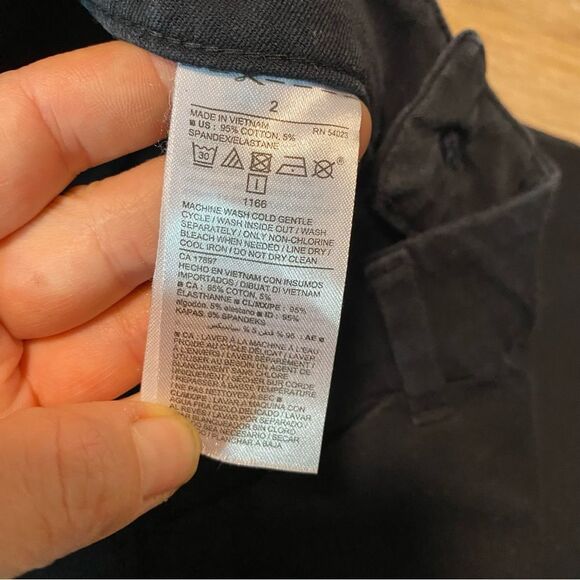 Old navy Pixie chino Skinny Ankle Pants set bundle of 2 navy blue black size 2-4 - Picture 3 of 10